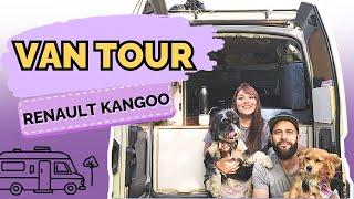 ▶ VAN TOUR KANGOO MINICAMPER | Así Viajamos 2 PERSONAS y 2 PERROS 