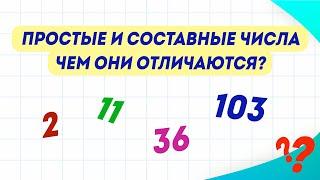 Как отличить простые и составные числа? Разбираемся за 3 минуты! | Математика