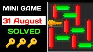 Mini Game Today 31 August Hamster Kombat How to Solve Mini Game Puzzle in Hamster Kombat 100% SOLVED