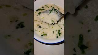 yogurt soup "Spas" my Armenian Mam always makes for us #spas #armenianfood