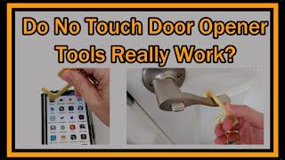 Does A "No Touch Door Opener Tool" Really Work - FIPORT EDC Contactless Door Opener Tool FULL REVIEW