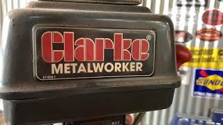 Clarke metalworker standup drillpress