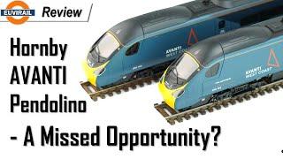 Review: Hornby Class 390 Avanti Pendolino R3952 No.390156 4-car Train Pack, Avanti West Coast Livery