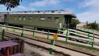 A quick walk around Santa Fe Business Car 404 and Pullman Sleeper Car McKeever at TTM