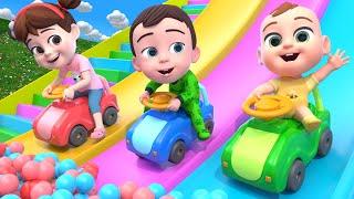 Amusement Park  | Rides & Slides Song + MORE Lalafun Nursery Rhymes & Kids Songs