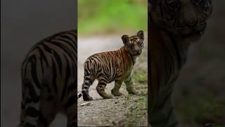 Cute tiger cub #tigerconservation #animaltiger #wildlife #bigcat #panna #madhyapradesh