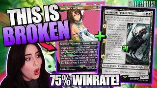 MY BEST PERFORMING YUNA DECKTop 180 | FINAL FANTASY Standard MTG Arena