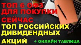 ТОП НАДЕЖНЫХ ОБЛИГАЦИЙ И АКЦИЙ для покупки | Мой портфель акций и облигаций c пассивным доходом