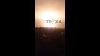 BIG EXPLOSION IN KHARKIV IN UKRAINE