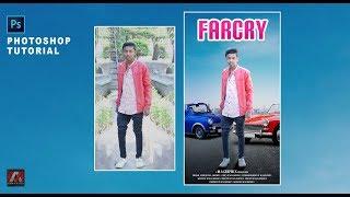 Farcry editing Photoshop tutorial for beginners | Photoshop CC By M.A. Graphicx
