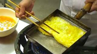 ダシ巻き玉子焼　Japanese Omelette