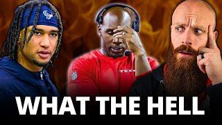 Something CONCERNING might be going on with CJ Stroud... Kyle Pitts “faking” injury and more news