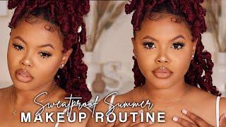 2021 Summer Sweat-proof Everyday Makeup Routine! | Naturally Sunny