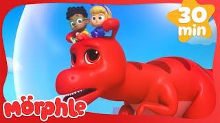 The Bubble Monster | Morphle | Cars, Trucks & Vehicles Cartoon | Moonbug Kids