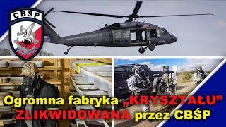 Ogromna fabryka „kryształu” zlikwidowana przez CBŚP