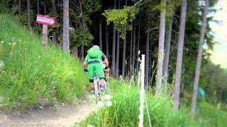 Too fast for me -- VAUDE Choose your Line -- An Interactive Mountain Bike Ride