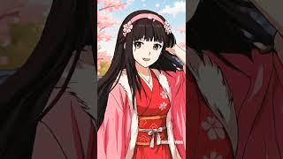 How sweet Japanese girl traditional dress  #japan #ai#cute #japaneseclothes #foryou #viral #ai