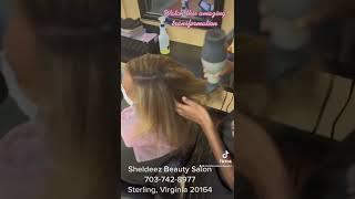 Sheldeez Beauty Salon 703-742-8977 Watch this amazing transformation