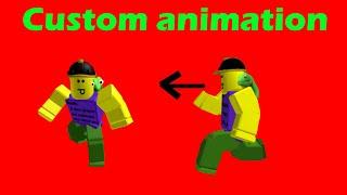 ROBLOX Studio | How to give an NPC a custom walk/run and idle animation