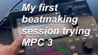 My First Beatmaking Session on MPC One Using The MPC 3 Beta