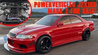 JZX100 Mark 2 From Powervehicles, Ebisu.  Drift Spec!  2JZ!  Garrett G35! Drift Car for Sale in Jpn