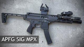 Airsoft APFG SIG MPX GBB Review