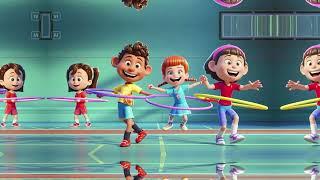 The Hula Hoop’s Spin Spin | Fun Dance & Music for Kids