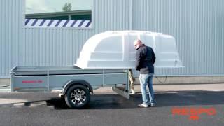 Respo trailer - How to release cover