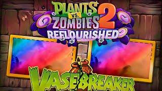 Is it possible to beat PvZ 2 Reflourished Vasebreaker with TWO SLOTS?! — Plants vs. Zombies 2