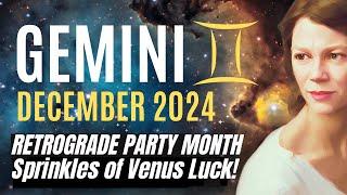 Career Shifts and Lucky Money Surprises  GEMINI DECEMBER 2024 HOROSCOPE