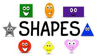 I See Shapes part 1 | Shapes Song | Green Bean's Music