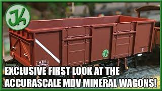 Exclusive First Look at the Accurascale MDV Mineral Wagons!