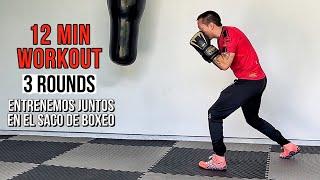 12 Min Workout: Entrenemos Juntos en el SACO de BOXEO