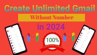 create unlimited Gmail account without phone number verification 2024|| Unlimited Gmail kaise banaye