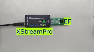 XStreamPro Flash programming Micron external memory (MT25QU128)