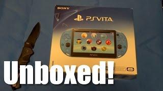 PS Vita Aqua Blue Unboxing