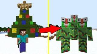 ПРО ПРОТИВ ЗЛОЙ НОВОГОДНИЙ МОНСТР В МАЙНКРАФТ ! ТРОЛЛИНГ ИСПЫТАНИЯ ЛОВУШКА minecraft мультик