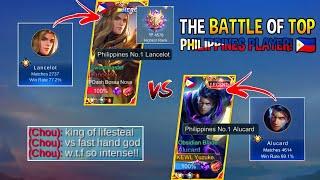 YUZUKE VS PDASH | TOP 1 GLOBAL LANCELOT VS TOP 1 GLOBAL ALUCARD! | WHO WILL WIN?! (INTENSE MATCH!)