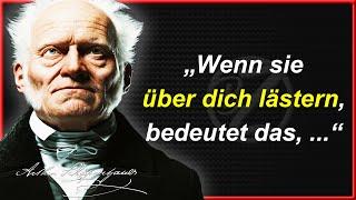 Die klügsten Zitate von Arthur Schopenhauer sind hörenswert - Beste Zitate