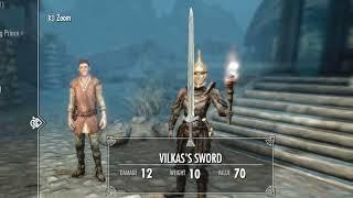 Skyrim ~ How To Keep Vilkas's Sword