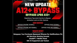 iBypass Lpro A12+ BYPASS SIGNAL AND NO SIGNAL amazing price iPhones and ipads