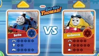 Thomas & Friends: Go Go Thomas  BELLE Versus REBECCA, ROARING FALLS  Map! 