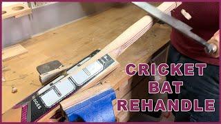 Cricket bat Rehandle - Replacing a broken cricket bat handle