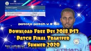 pes 2018 ps3 patch potato final summer transfer 2019 2020