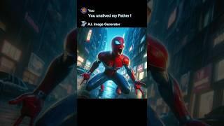 When You Can't Decide On The Twist - (AI Edition)  #ai #chatgpt #spiderman #shorts