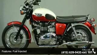 2012 Triumph Bonneville T100 Under 500 miles! - SF Moto -...