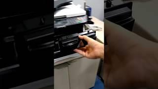 Как самостоятельно заменить картридж в принтере Kyocera fs-1035mfp