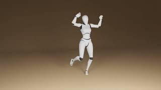 Jony Animator - Work Sample - FBX Motion For GAME Development - Game Development Work- Blender Dance