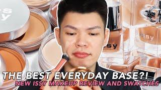 THE ULTIMATE EVERYDAY MAKEUP? ISSY FOUNDATION, SKIN BALM, PERFECTING POWDER | FULL REVIEW & SWATCHES