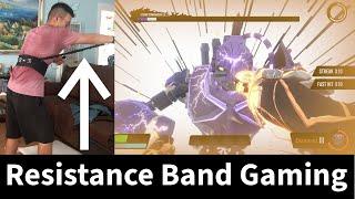 Resistance Band Fitness Gaming | Shardfall Quell Impact Gameplay